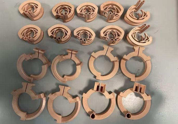 HEAT EXCHANGER COPPER 3D PRINT 1