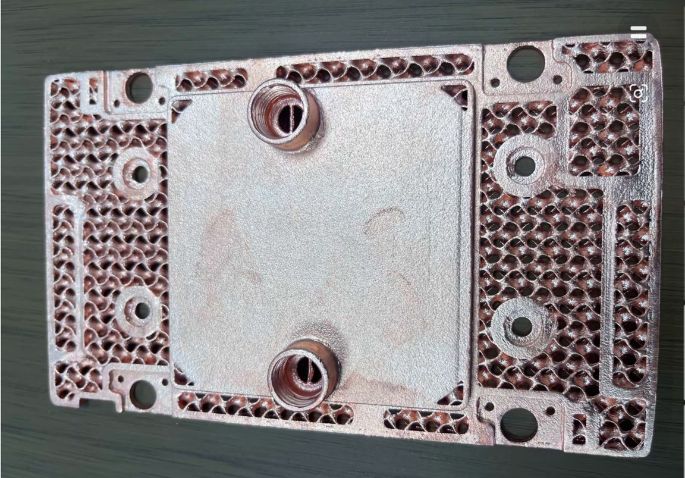 HEAT EXCHANGER COPPER 3D PRINT